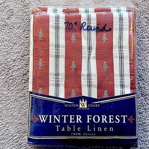 Winter Forest Table Linen!
